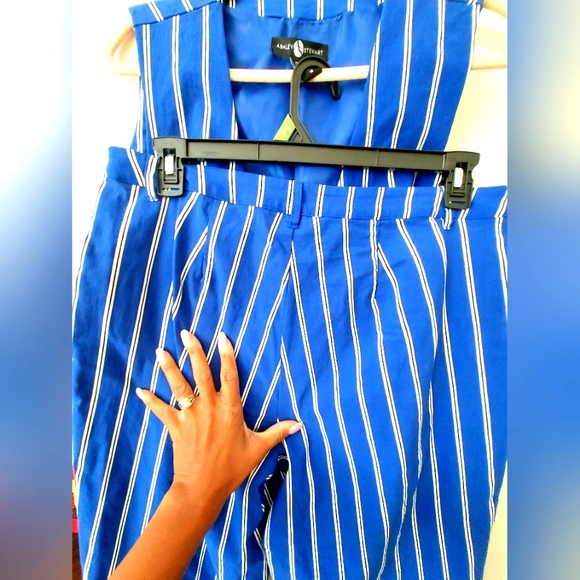 Pinstripped Vest and Pant (Sold Separately At The Listing Price) - Picture 2 of 8